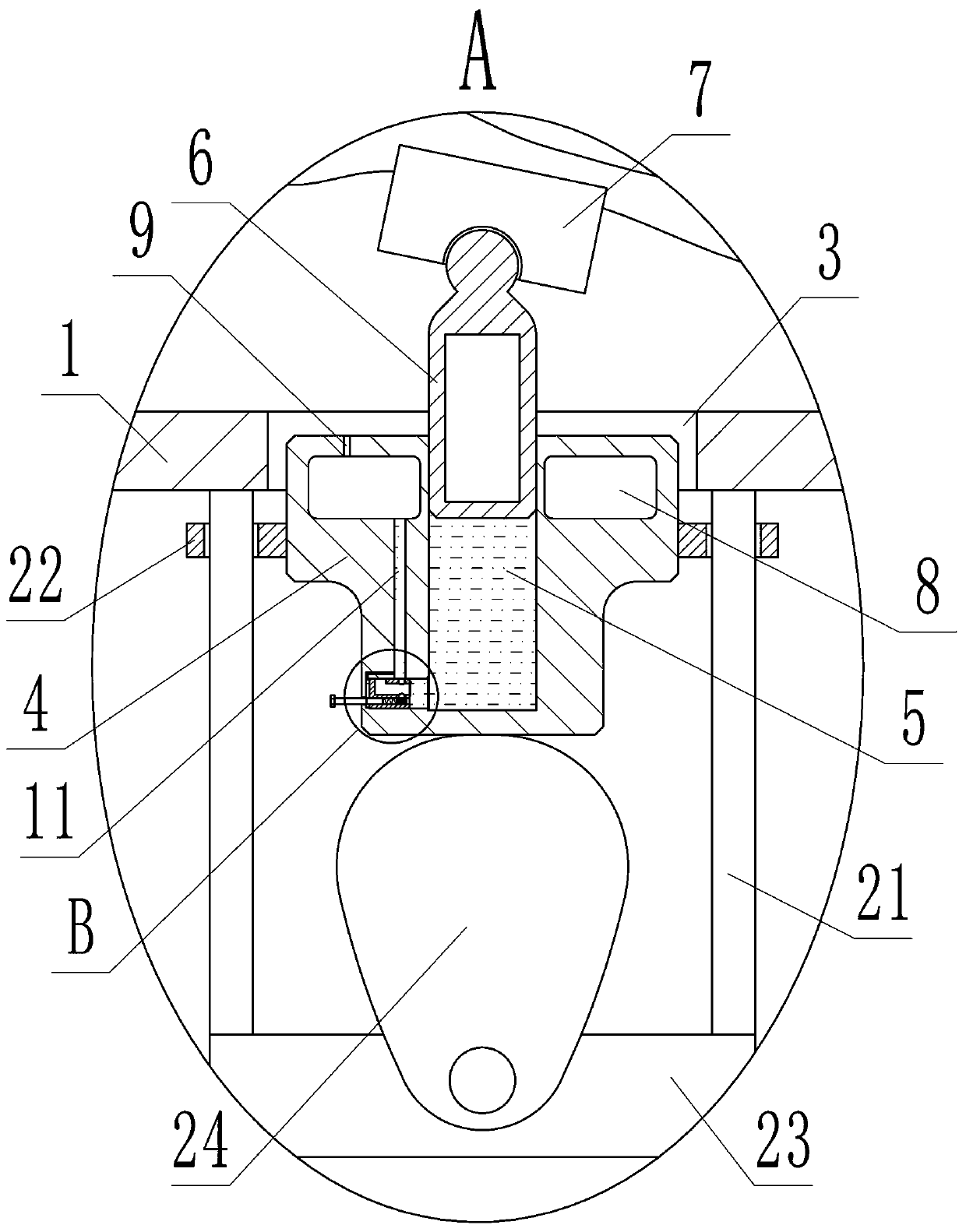 Gradual lumbar vertebra rehabilitation training device