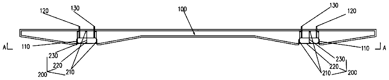 Construction method of prefabricated bridge deck steel-concrete composite beam