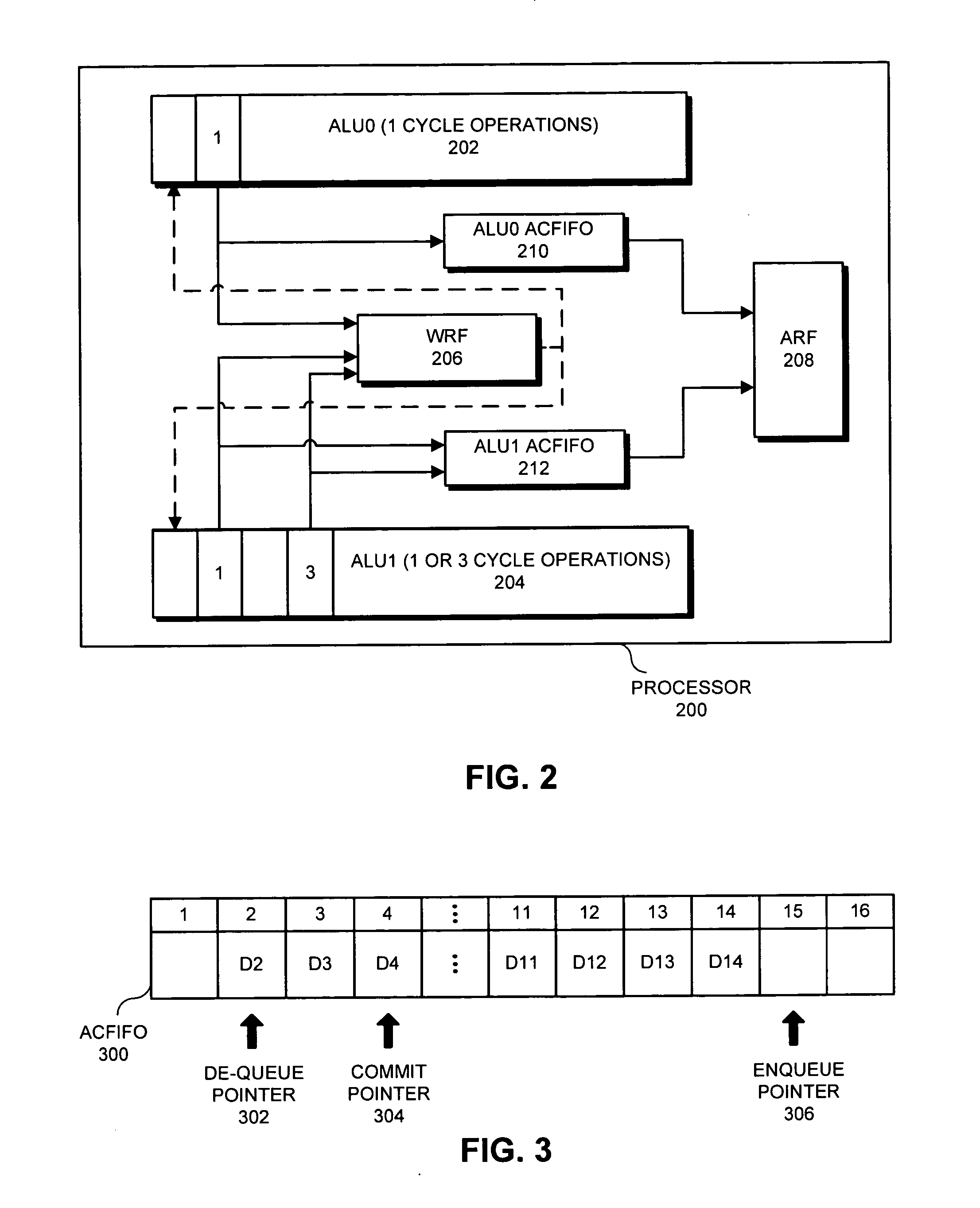 Decoupling register bypassing from pipeline depth