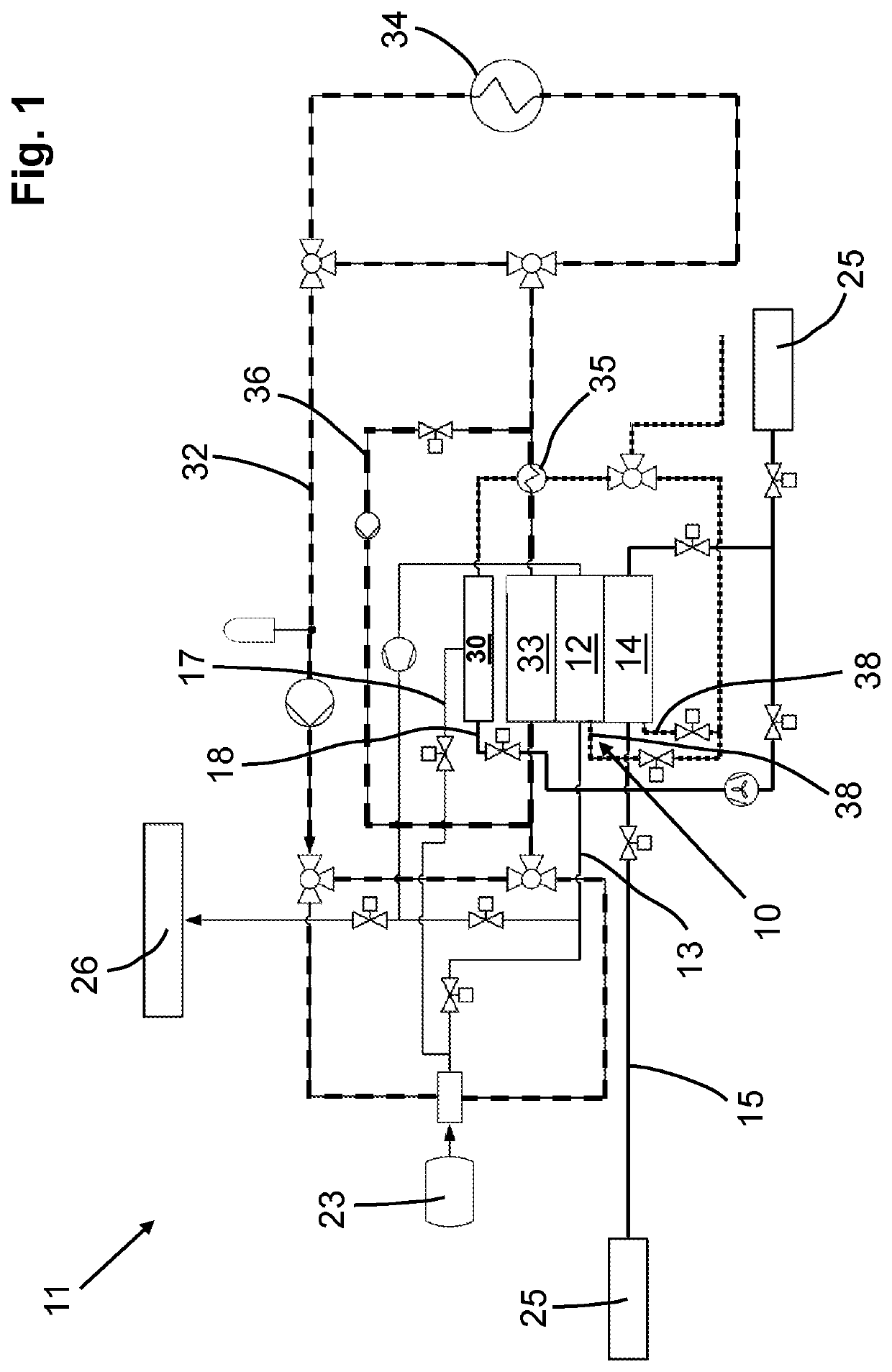 Method for operating an energy supply device