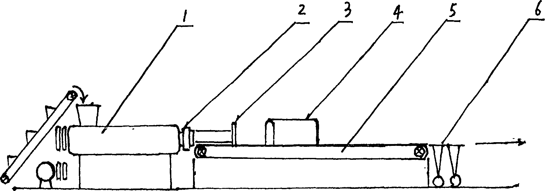 Composite efficient energy-saving heat-insulating material, and its manufacturing method and special apparatus