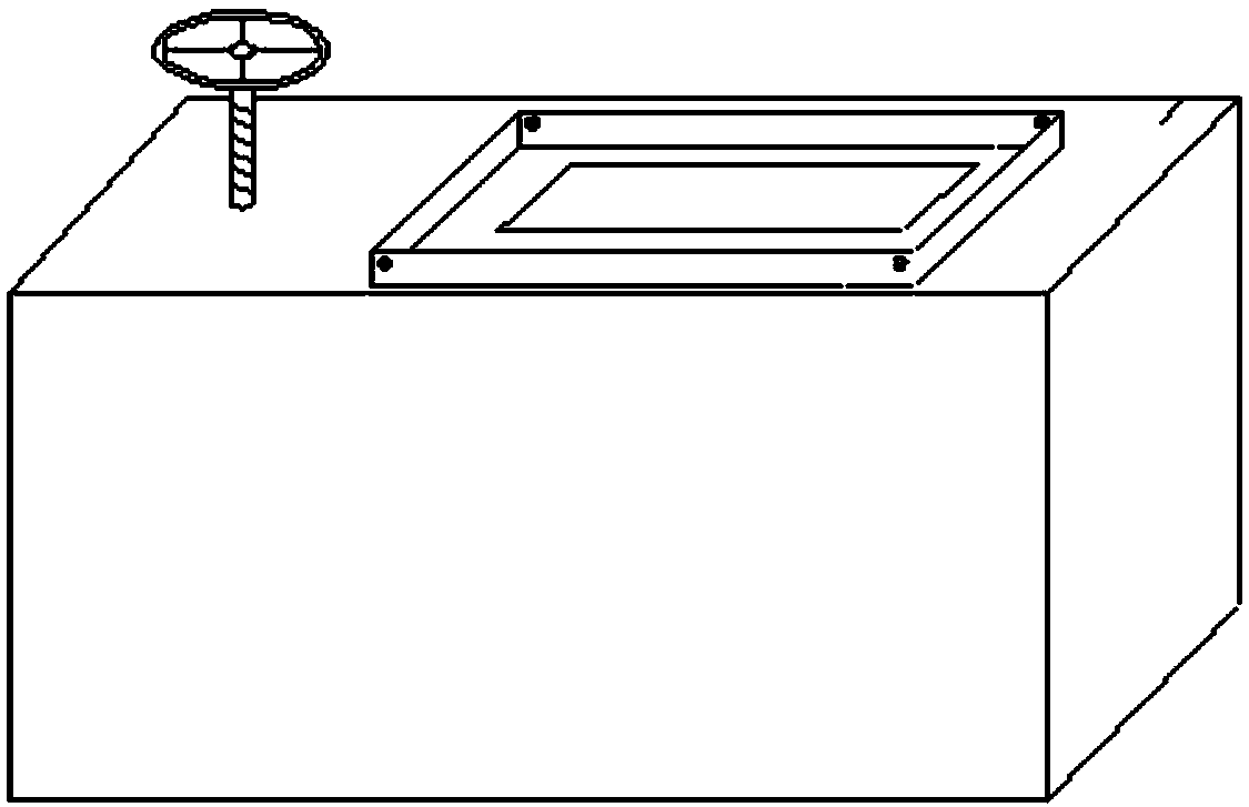 A kind of rutting plate test piece demoulding machine and mold test