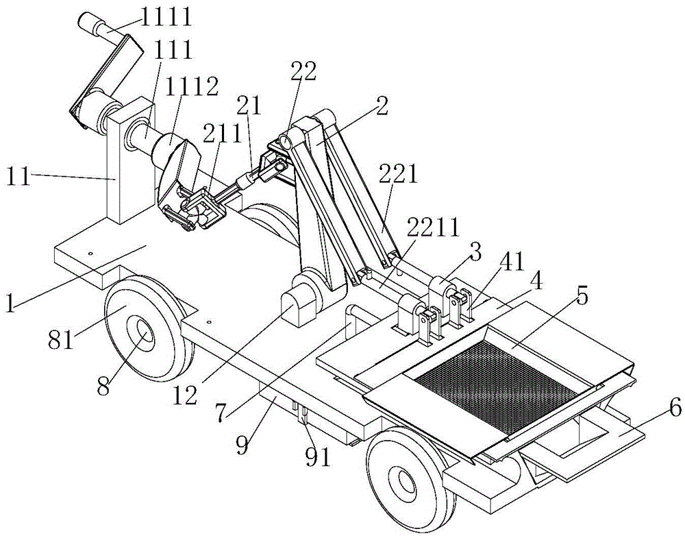 Hand-operated water sieve for SiC abrasive material