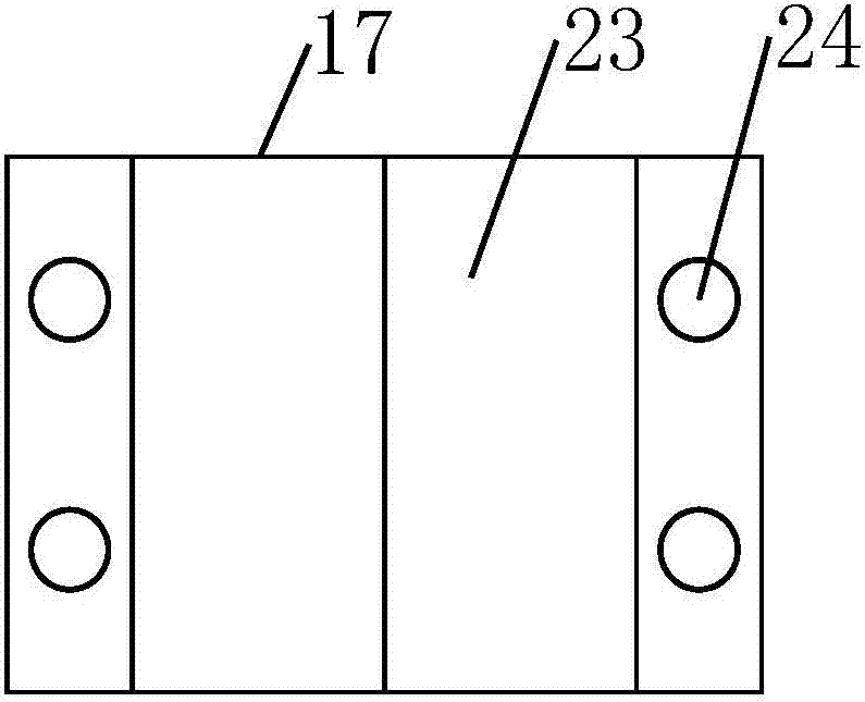 Fixing and clamping apparatus for erecting power cable