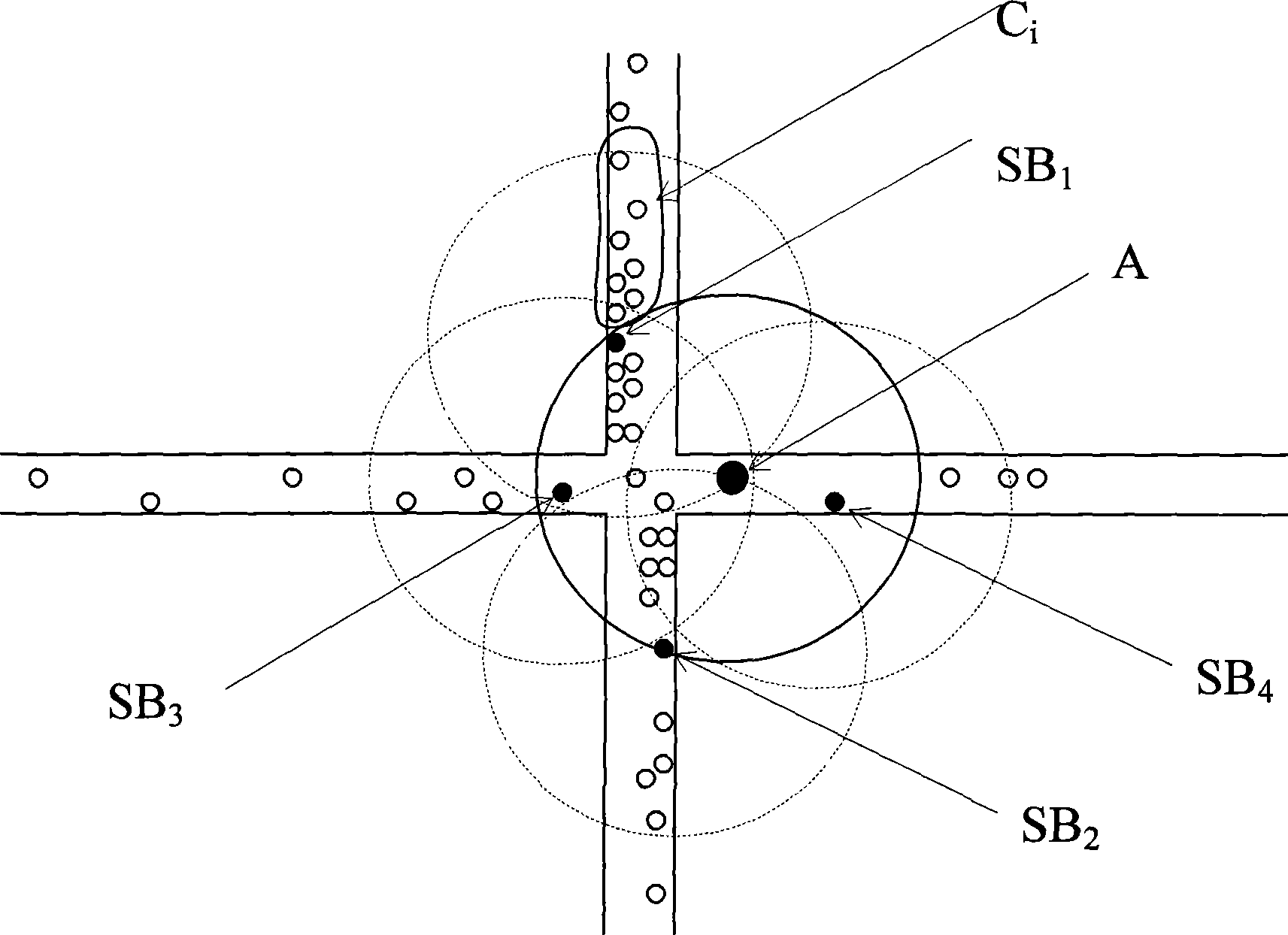 Time synchronization method based on vehicle ad hoc network topology structure