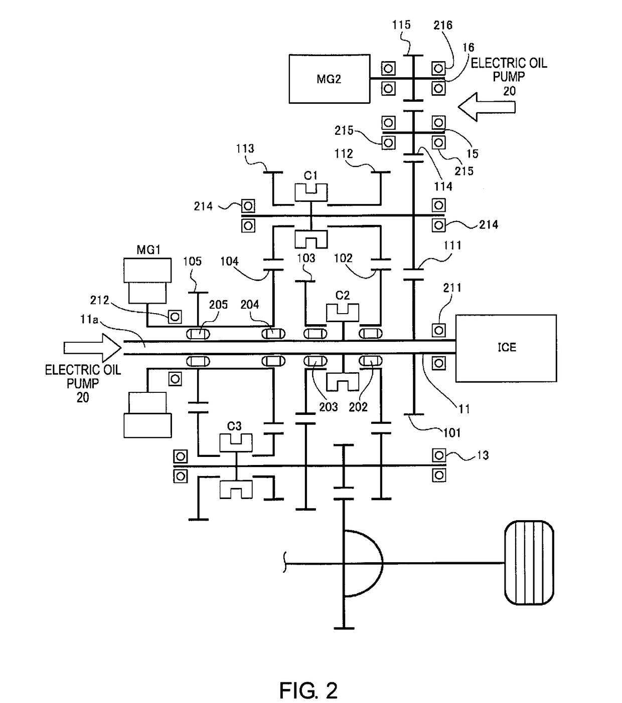 Vehicle shift control device