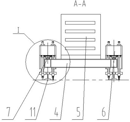 Device for loosening and tightening railway steel rail fastener bolts