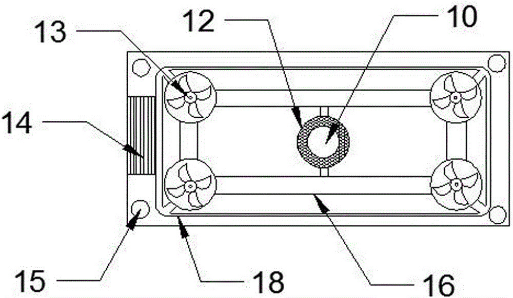 Circulation range hood special for induction cooker