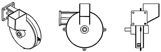 Self-disturbance type soybean precision seed sowing device