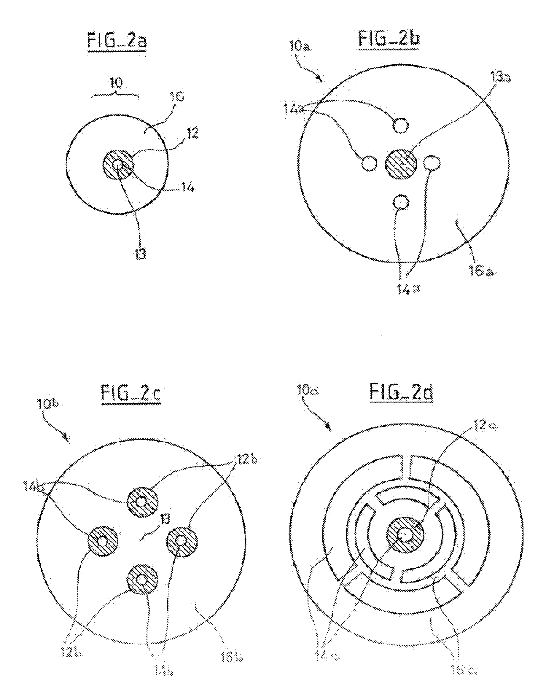 Method for Making an Optical Fiber Comprising Nanoparticles and Preform Used in the Manufacture of Such a Fiber