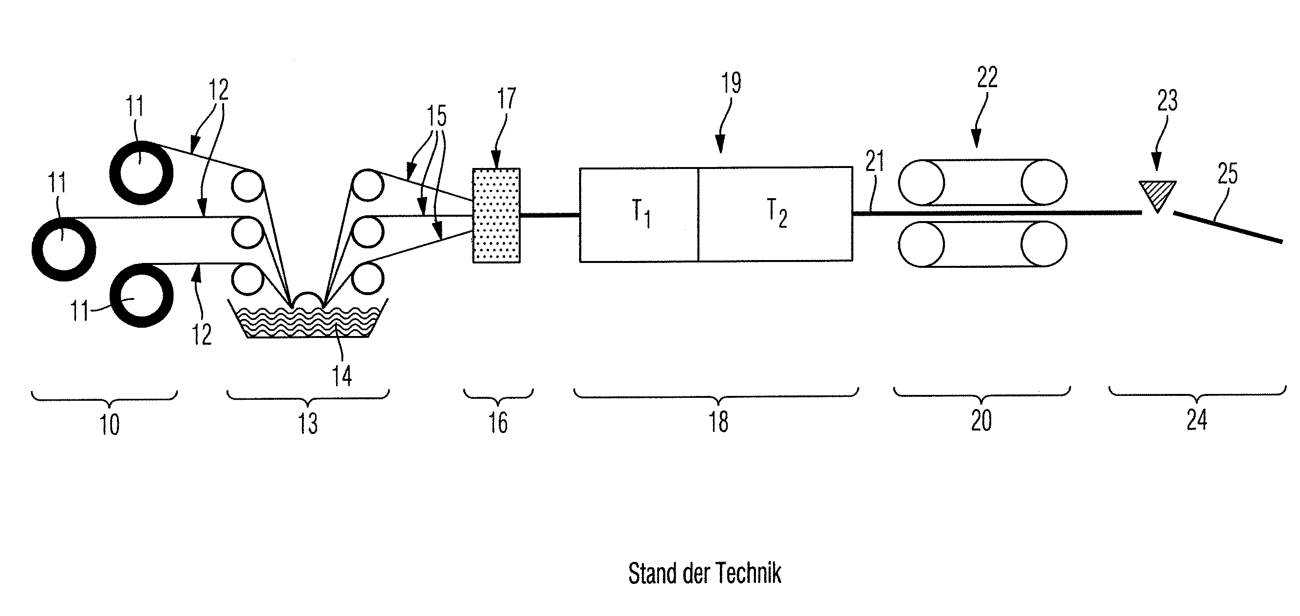 Process for producing components