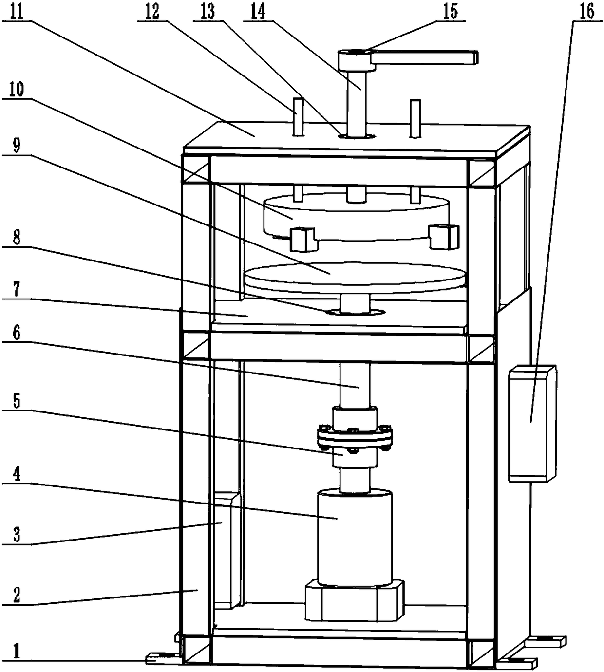 Grinding device for sealing surface of valve