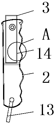 Network broadband installation-oriented crimping pliers with blade fracture protection function