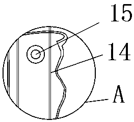 Network broadband installation-oriented crimping pliers with blade fracture protection function