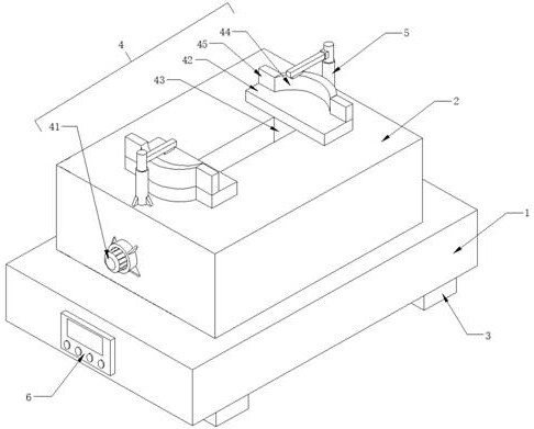 Clamping device facilitating stone machining