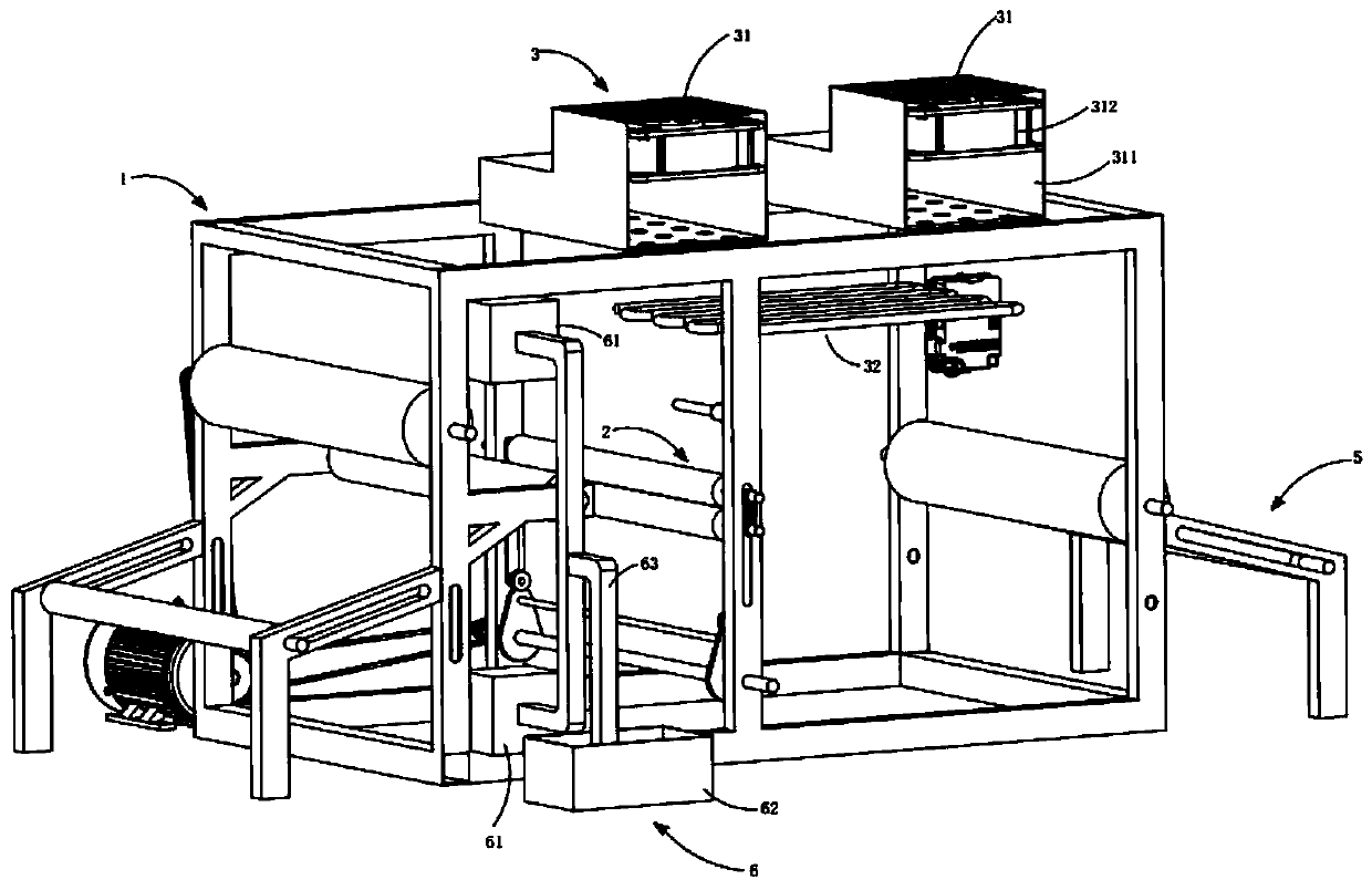 Oscillating wrinkle-removing textile drying device