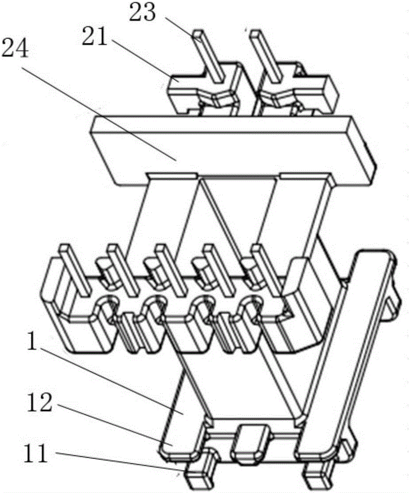 Transformer of small power supply