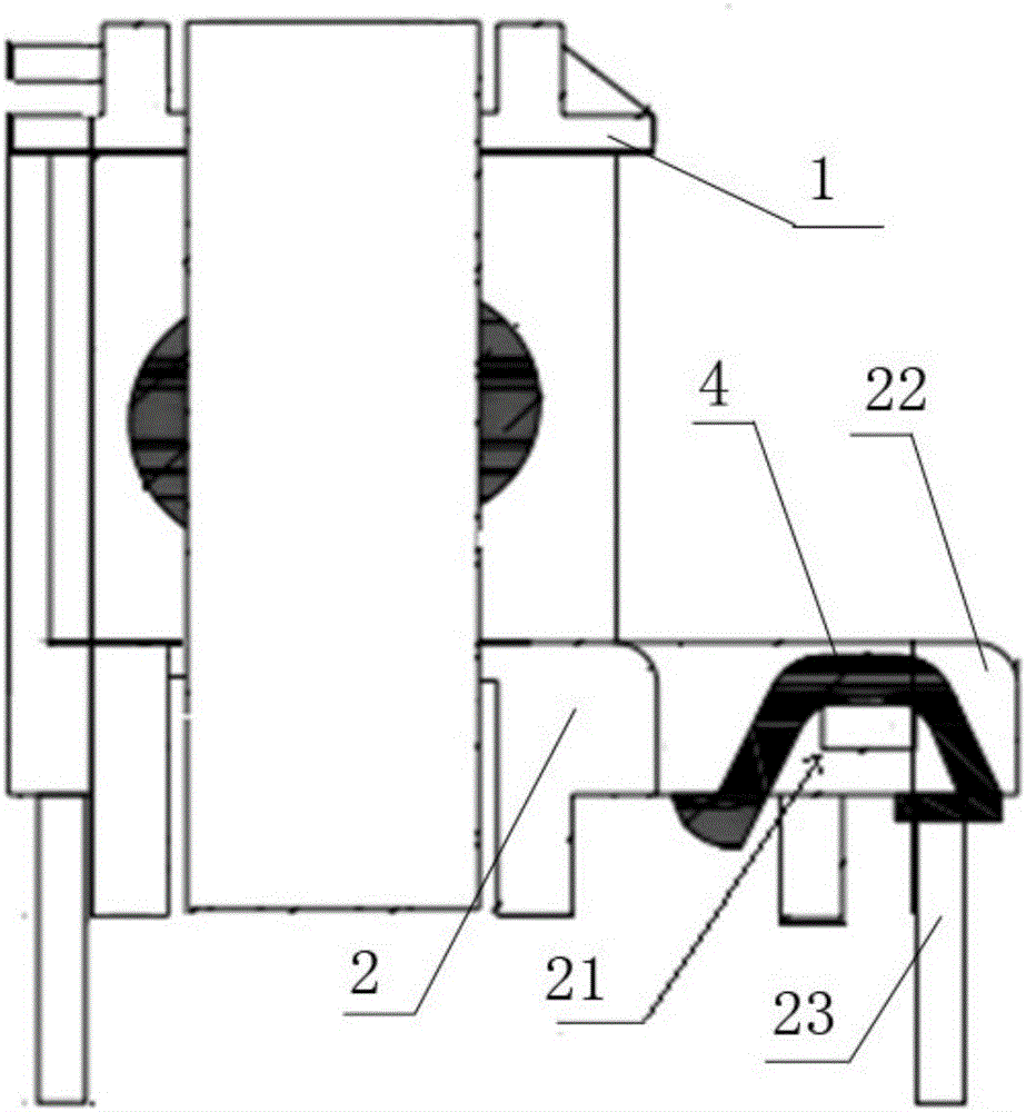 Transformer of small power supply