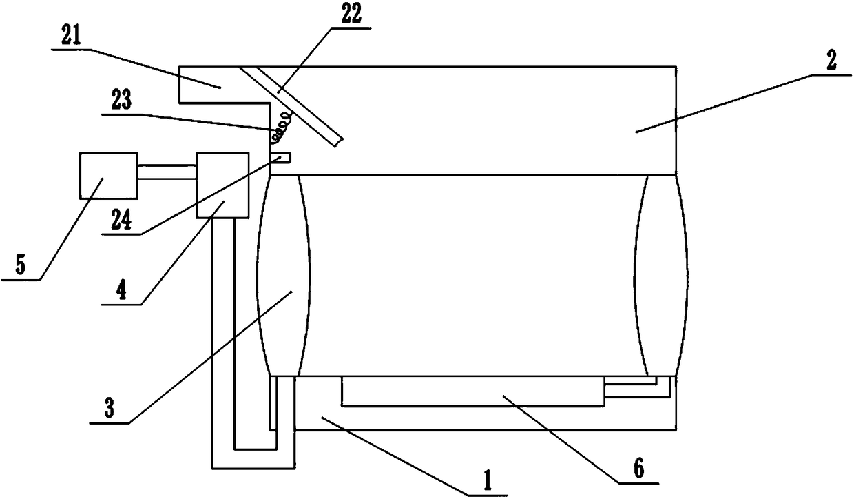 Air bag type automobile cup stand