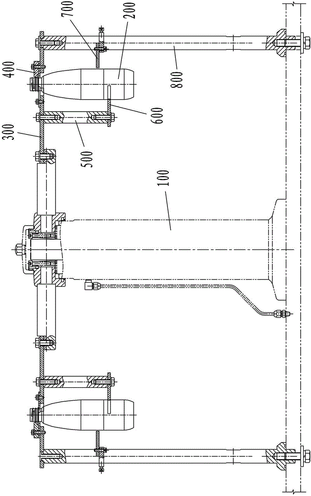 Star wheel drive mechanism for conveying bottles