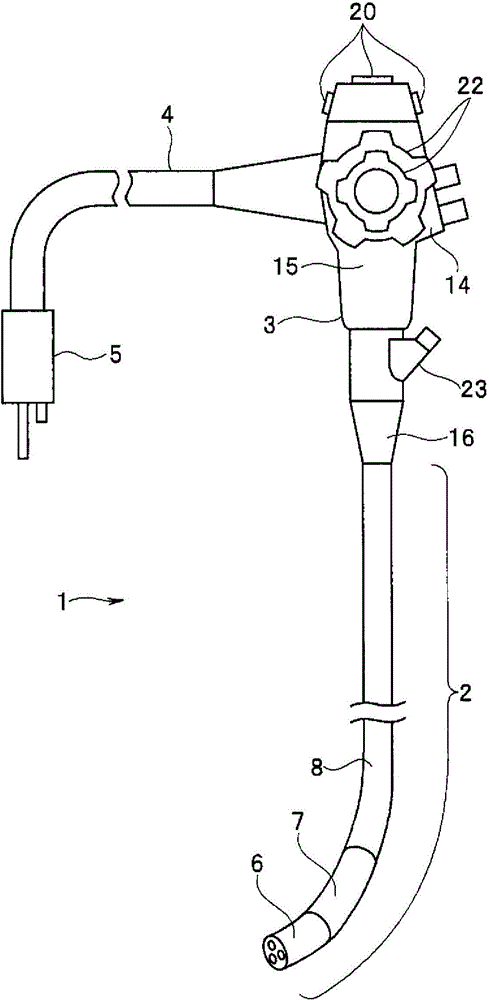 Bending angle adjustment mechanism of endoscope, and endoscope having bending angle adjustment mechanism