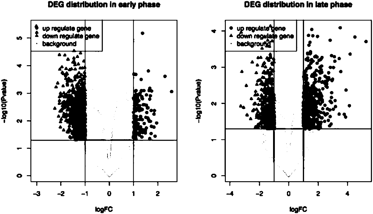 Identification of early diagnosis markers of lung adenocarcinoma based on co-expression similarity, and constructing method of risk prediction model