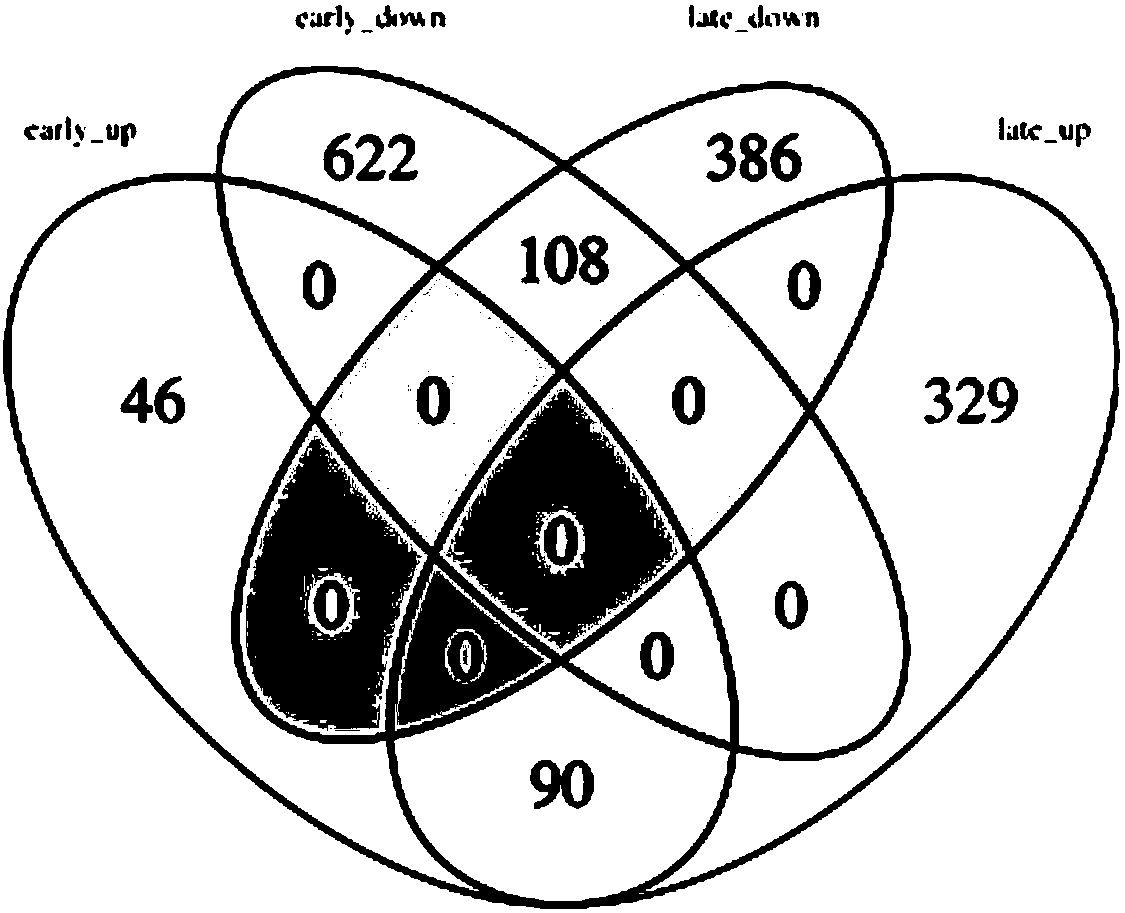 Identification of early diagnosis markers of lung adenocarcinoma based on co-expression similarity, and constructing method of risk prediction model