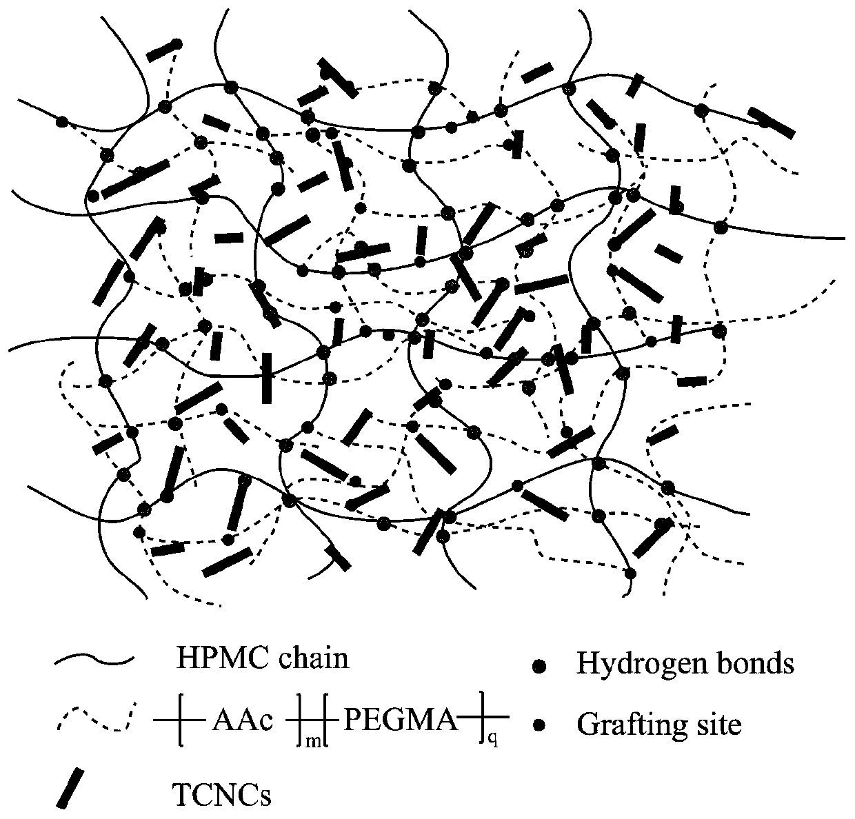 Temperature/pH double-sensitive high-strength nano composite hydrogel and preparation method thereof