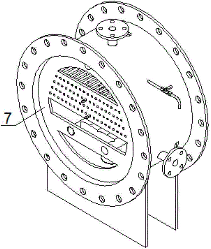 Real-liquid flowing electrical dewaterer evaluation device