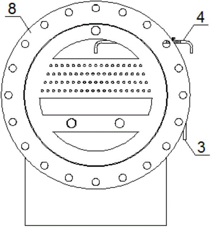 Real-liquid flowing electrical dewaterer evaluation device