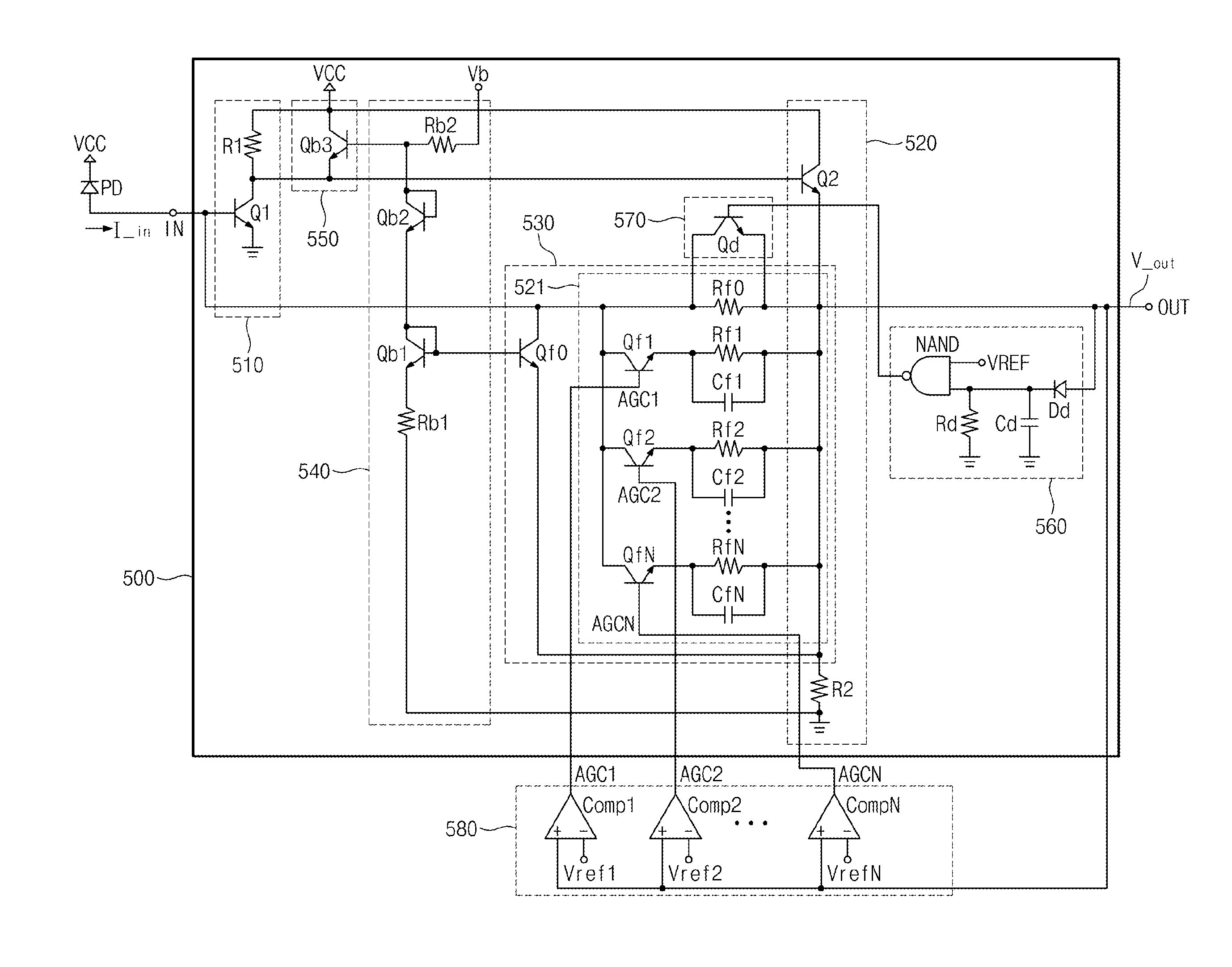 Feedback amplifier