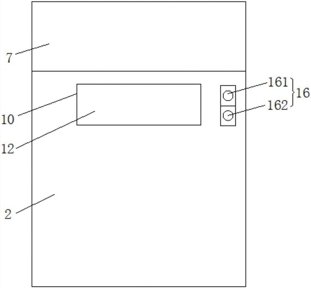 Compressive trash can with automatic uncovering function