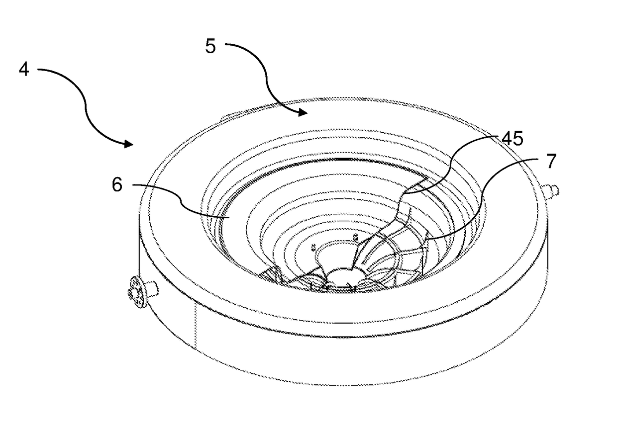 An air disperser for spray-drying, and a method for manufacturing an air disperser comprising metal forming