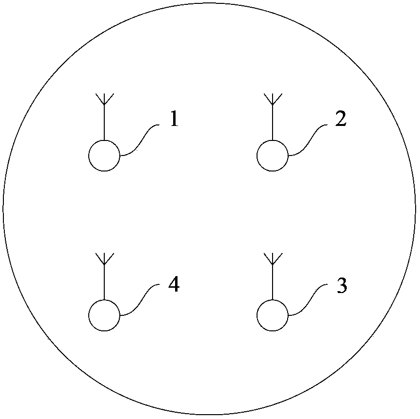 Antenna adjusting method and device for multi-input and multi-output microwave system