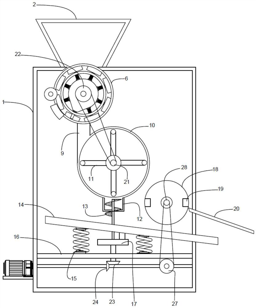 A device for dismantling and recycling waste batteries