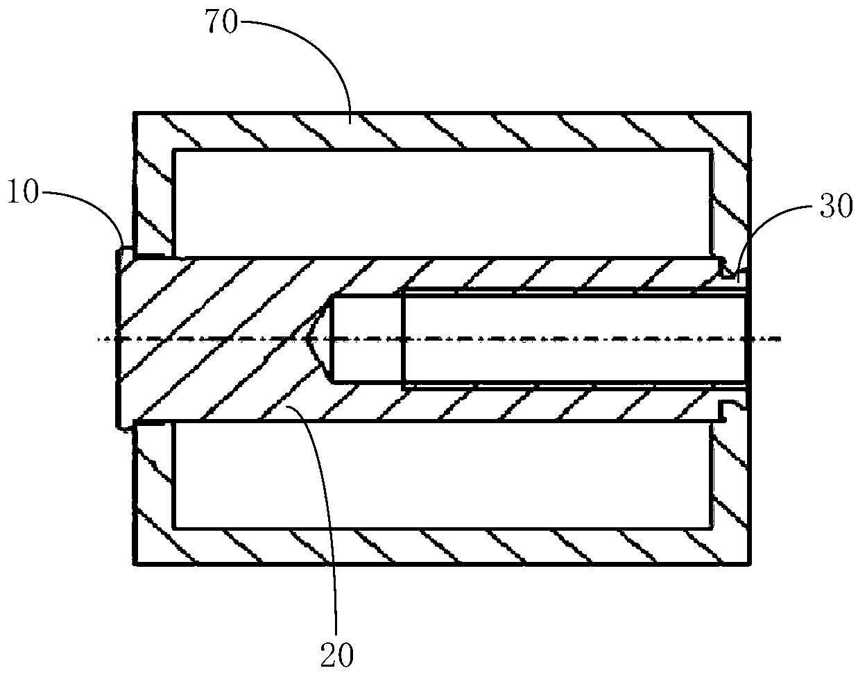 Sleeve nut, fastener and installation method of fastener