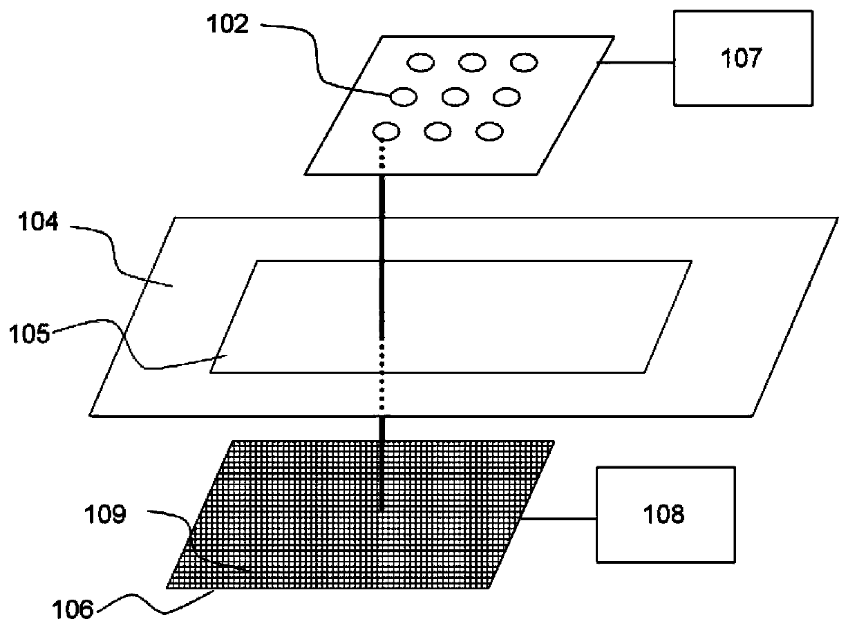 Detection method for detecting sample, and apparatus