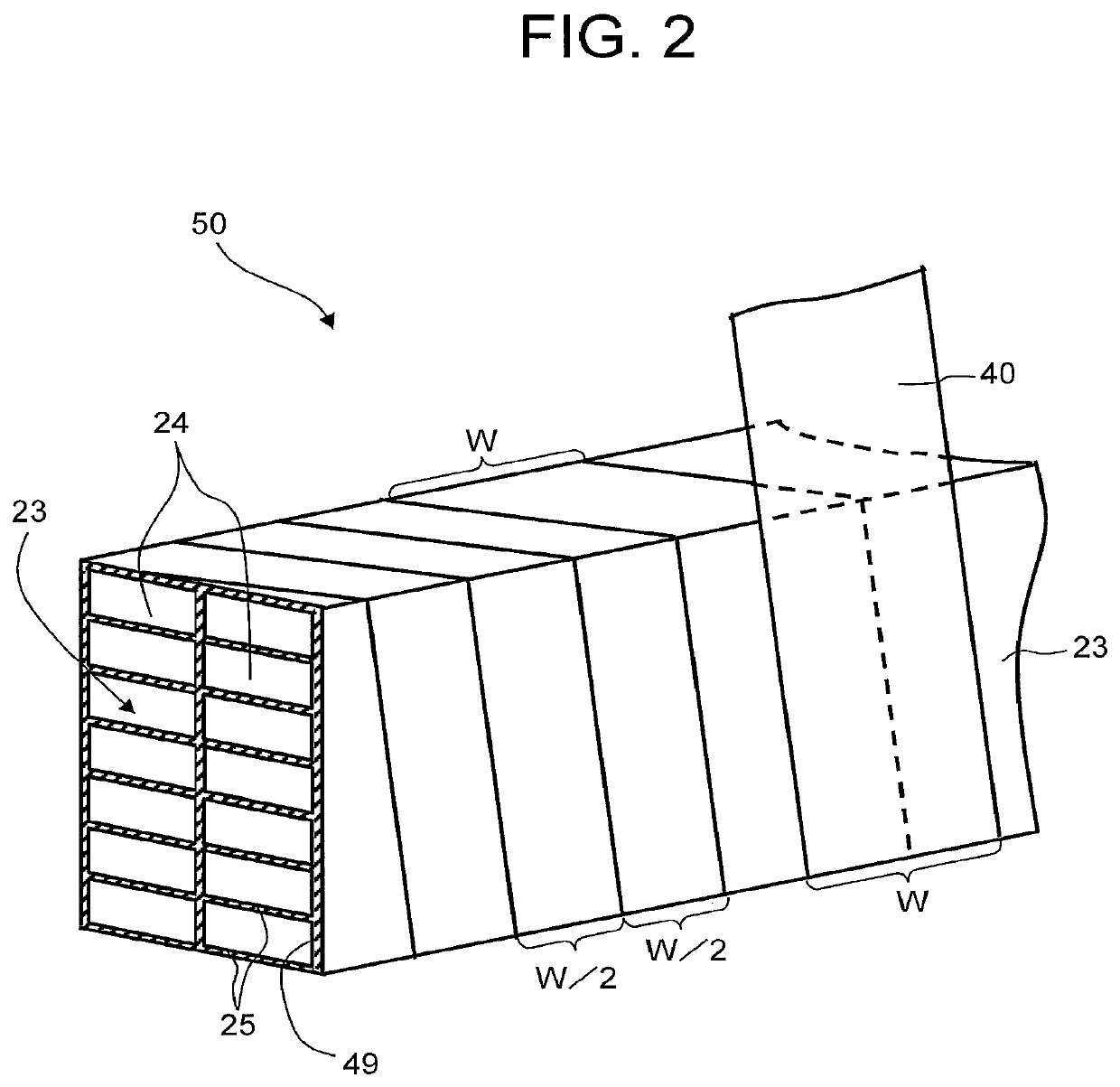 Electrical insulating structure producing method, electrical insulating structure and rotating electrical machine