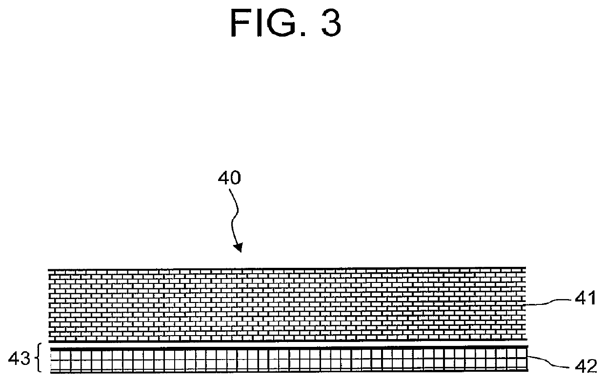 Electrical insulating structure producing method, electrical insulating structure and rotating electrical machine