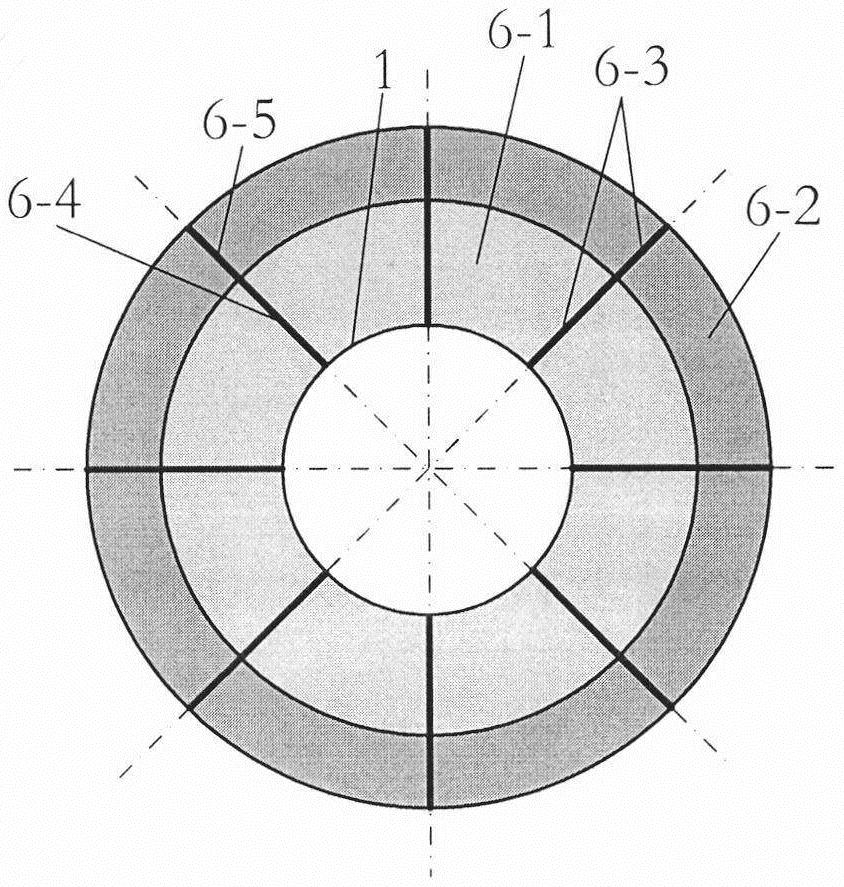 Underground air inlet system of indirect air cooling tower for inhibiting adverse influence of environmental wind