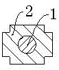 Method for making raw ball arm blank with diversified inner wall thicknesses