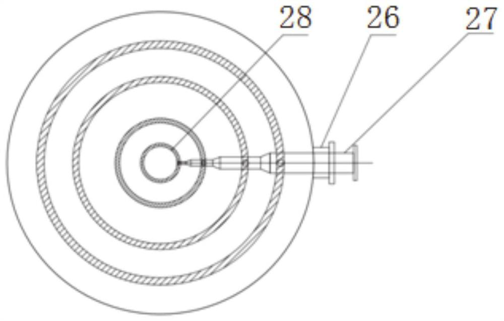 Composite purification device and process suitable for dusty gas