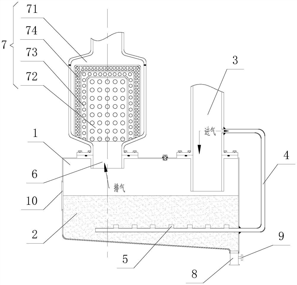 A dust filter for the front vacuum pump of a laminator