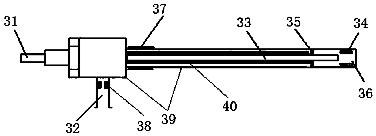 High-pressure intensity and mass-flow liquid oxygen kerosene engine plasma ignition device