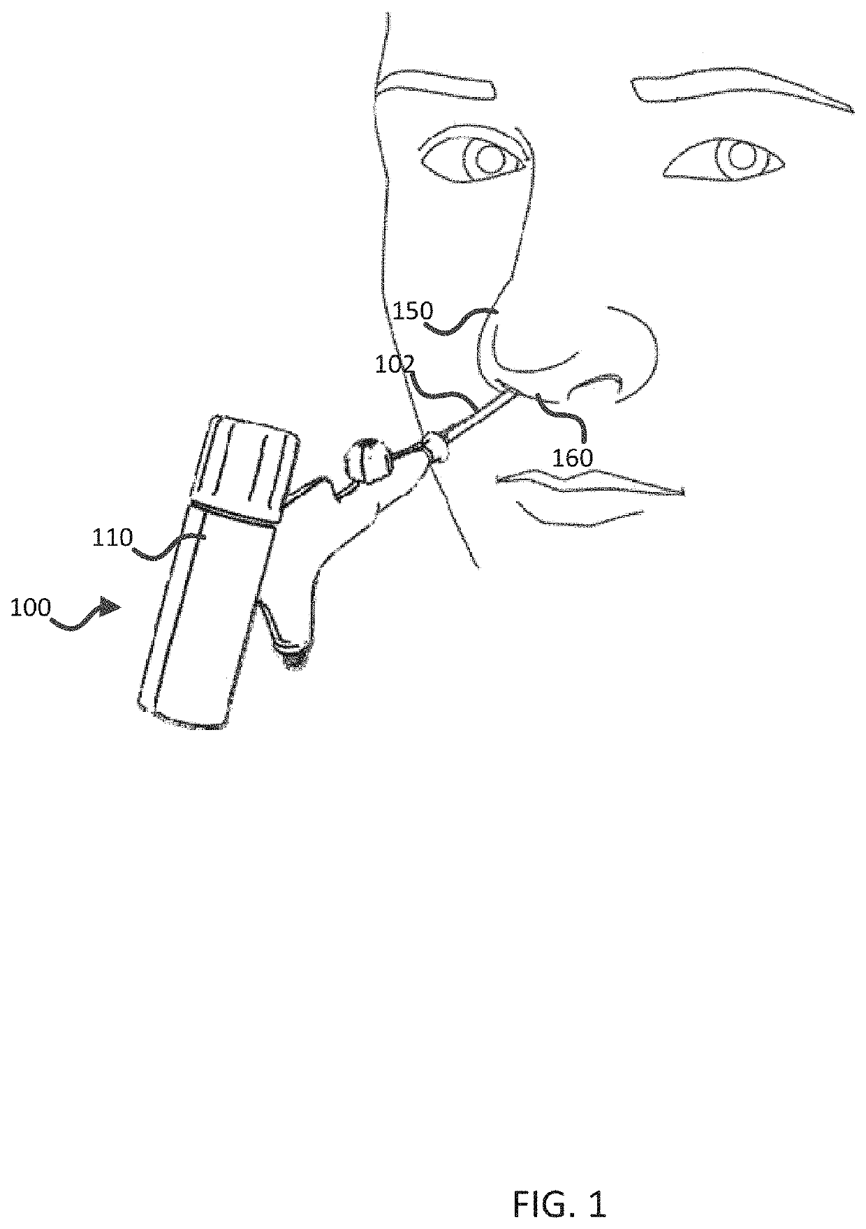 Integrated nasal nerve detector ablation-apparatus, nasal nerve locator, and methods of use