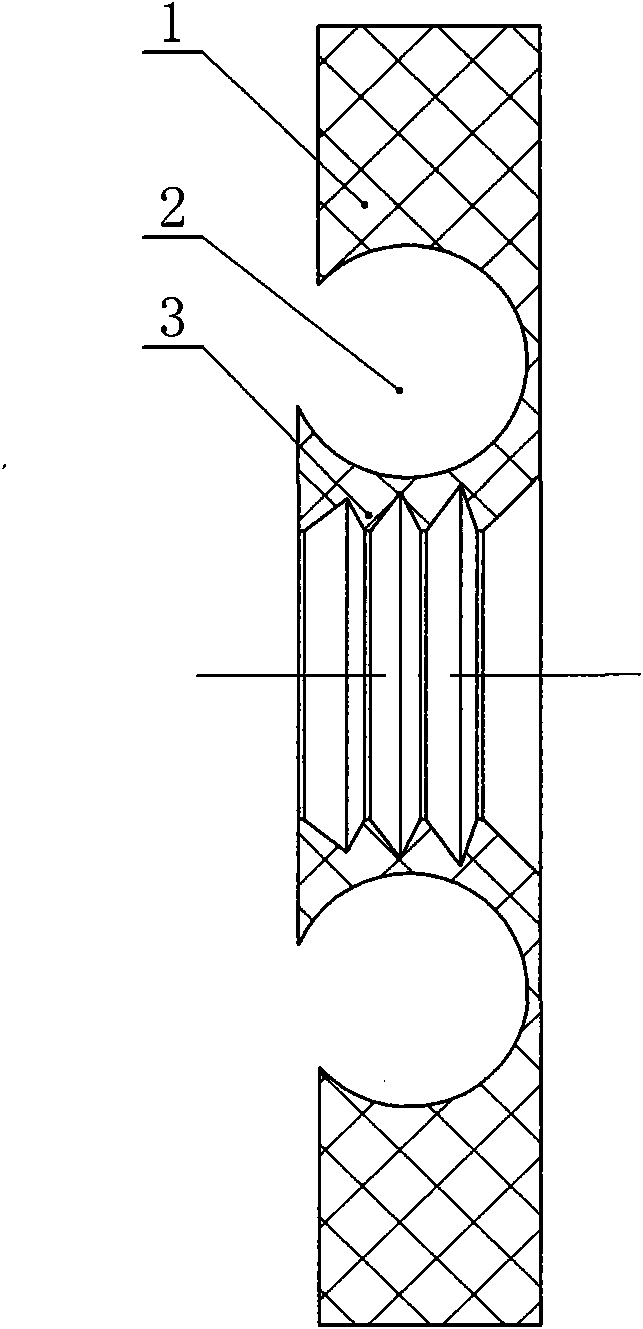 Self-compensation sealing device