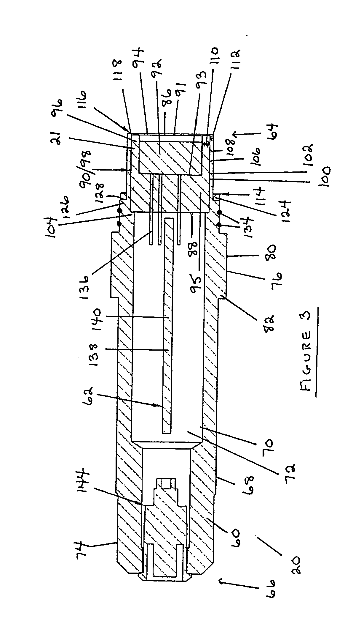 Pressure sensor insert for a downhole tool