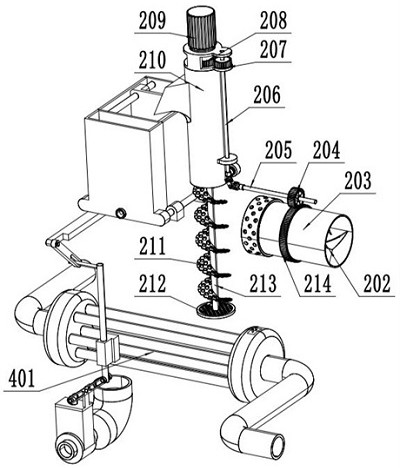 Pig farm wastewater comprehensive treatment device