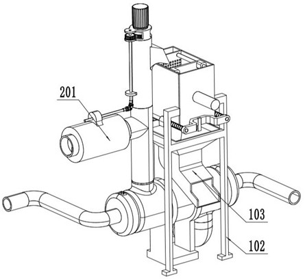 Pig farm wastewater comprehensive treatment device