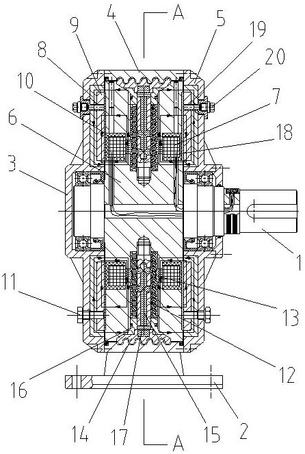 Magneto-rheological and shape-memory alloy friction composite brake by electromagnetic extrusion